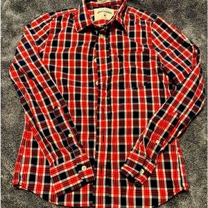 Abercrombie kids, shirt, size medium, new, red